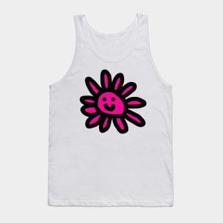 Daisy with a Face Tank Top